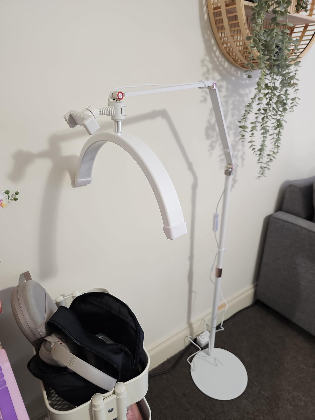 Eyelash Lap, 10W Diable Half Oon Lap 12'' 3200K-5600K LED Desk