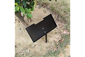 WAQL Memorial Marker Stand for 6' x 12' Engraved Stones and Pets