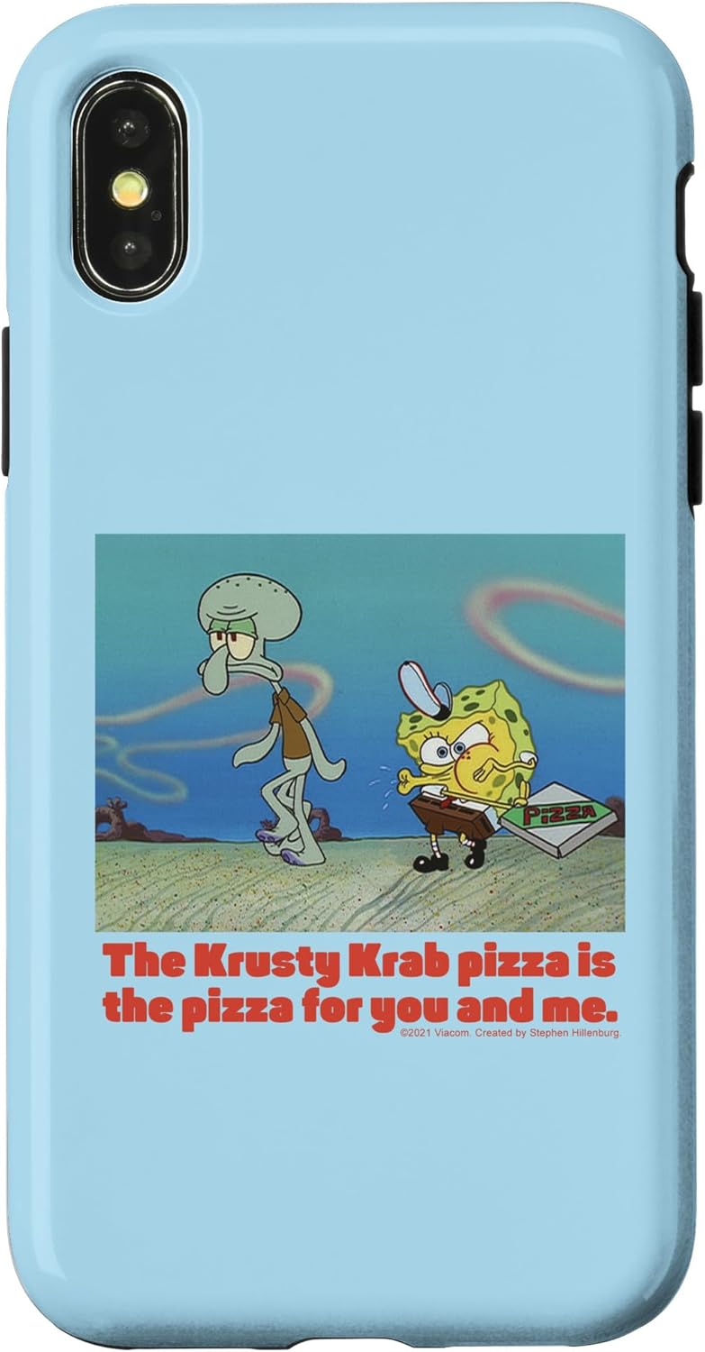 SpongeBob SquarePants Krusty Krab The Pizza For You And Me Case for iPhone 12/12 Pro