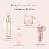 Trío medicube Triple Collagen Bounce - Tónico, sérum y crema Triple Collagen | Set de cuidado definitivo para hidratación, elasticidad y piel de aspecto relleno, cuidado coreano, set de cuidado, regalos para mujer 3