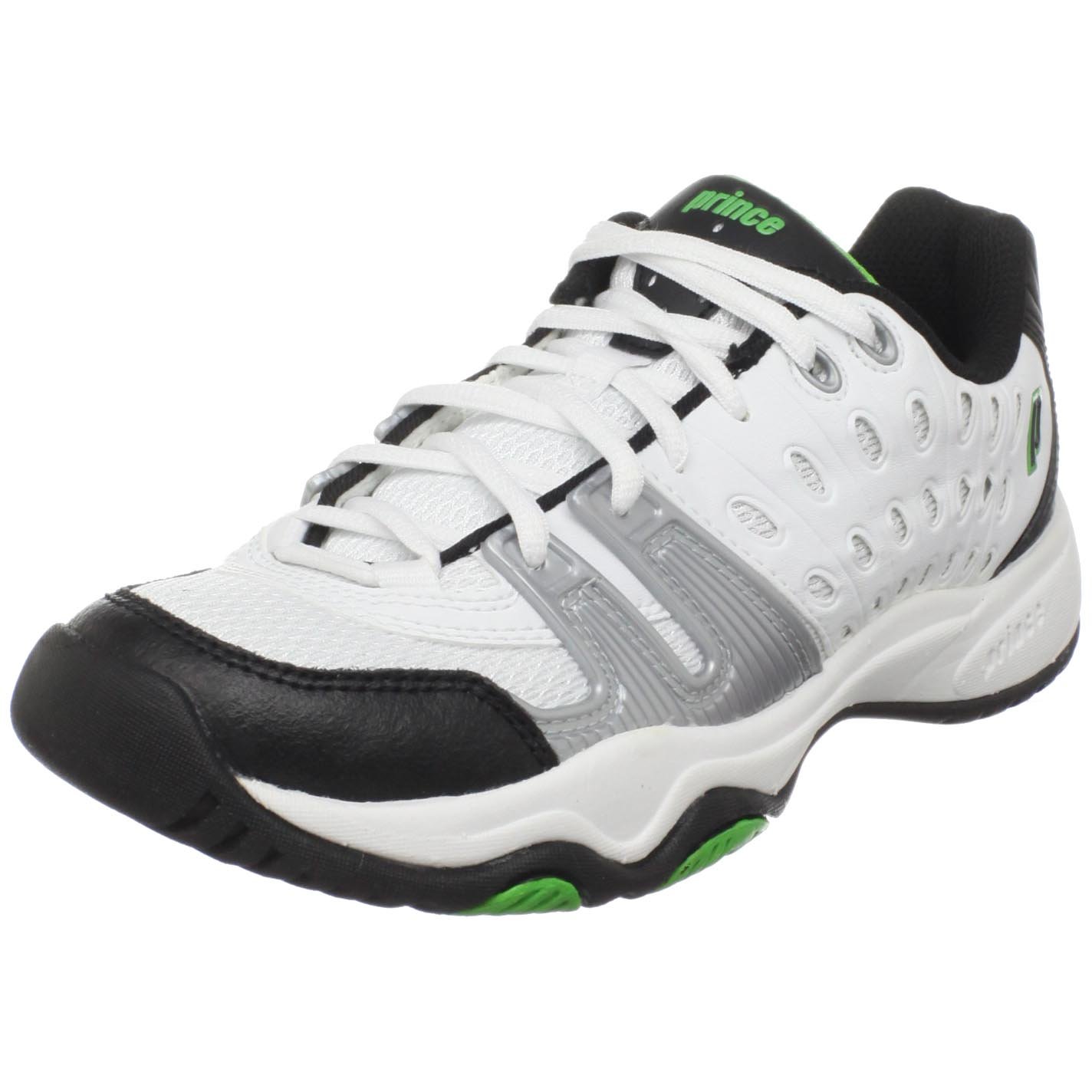 Buy Prince Kids 8P310149T22 Jr Tennis Shoe (1.5 US Junior, White/Black