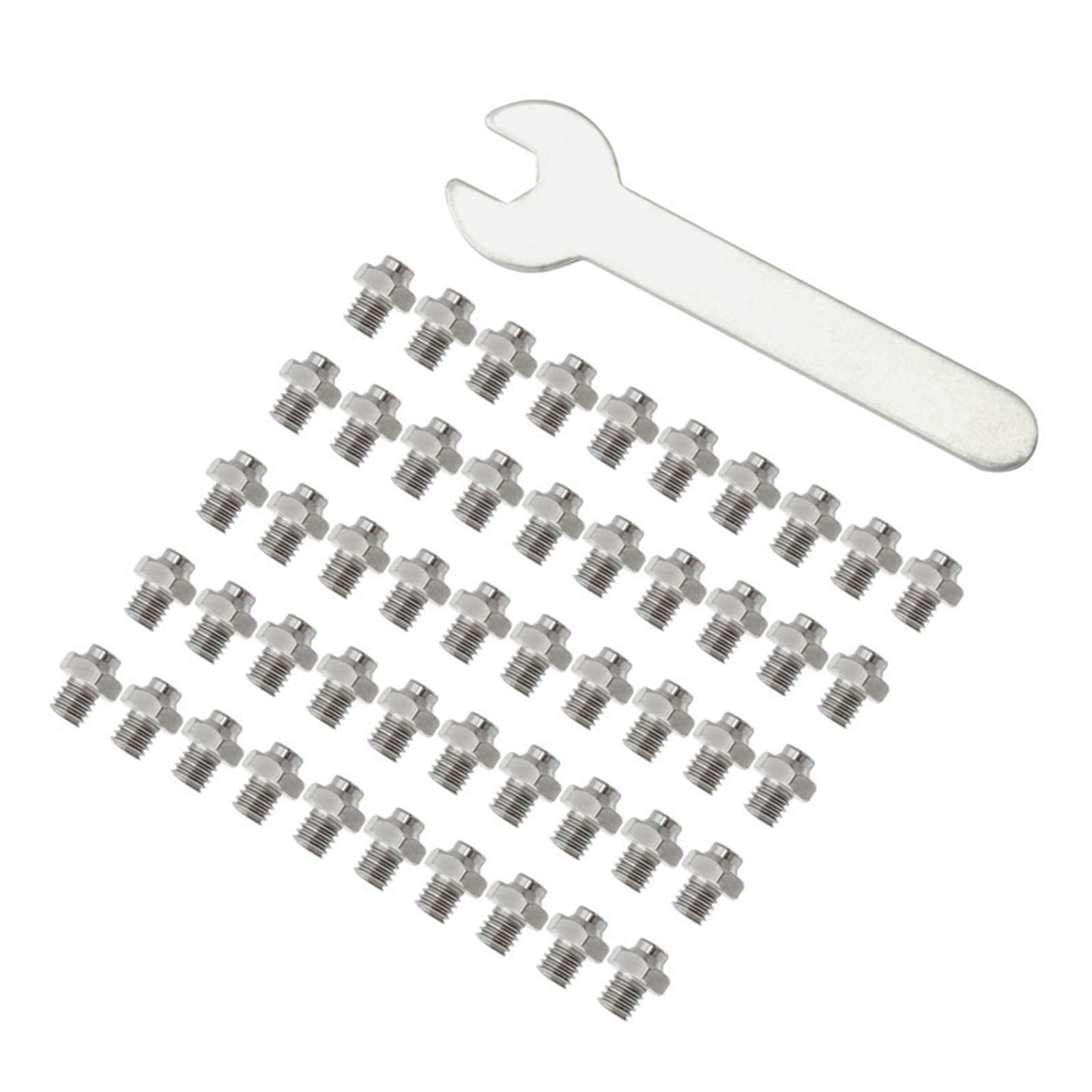 BWANGIAO Bicycles Pedals Grip Screws High Strengths Bike Pedals Spikes Nonslip Threading Bicycles Pedal Grip Pin for Cycling