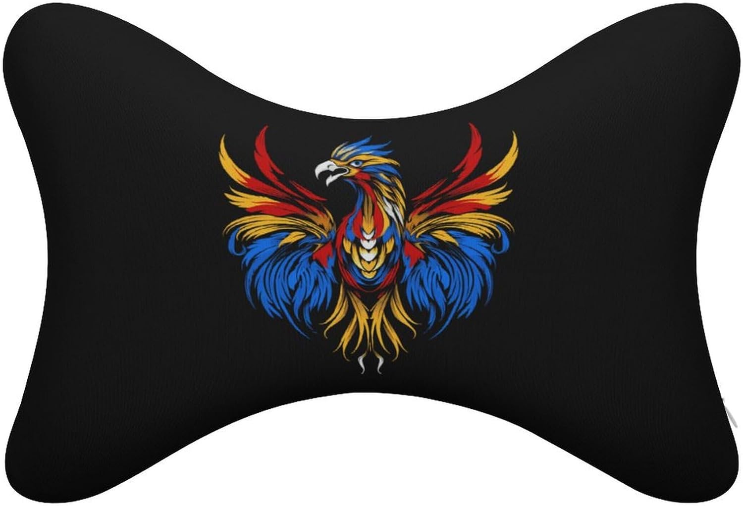 Tie Dye Eagle 2 Pack Car Neck Pillow Car Headrest Soft Car Pillow for Most Cars