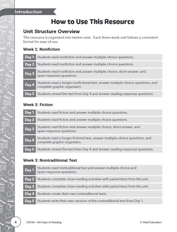 180 Days™: Reading for 8th Grade Practice Workbook for Classroom and Home, Cool and Fun Practice Created by Teachers (180 Days of Practice) - Image 7