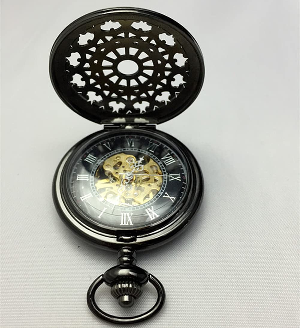 Montre De Poche Quartz Chaîne Laiton - Style Steampunk Victorien Pour Cosplay - Occasion, Unisexe
