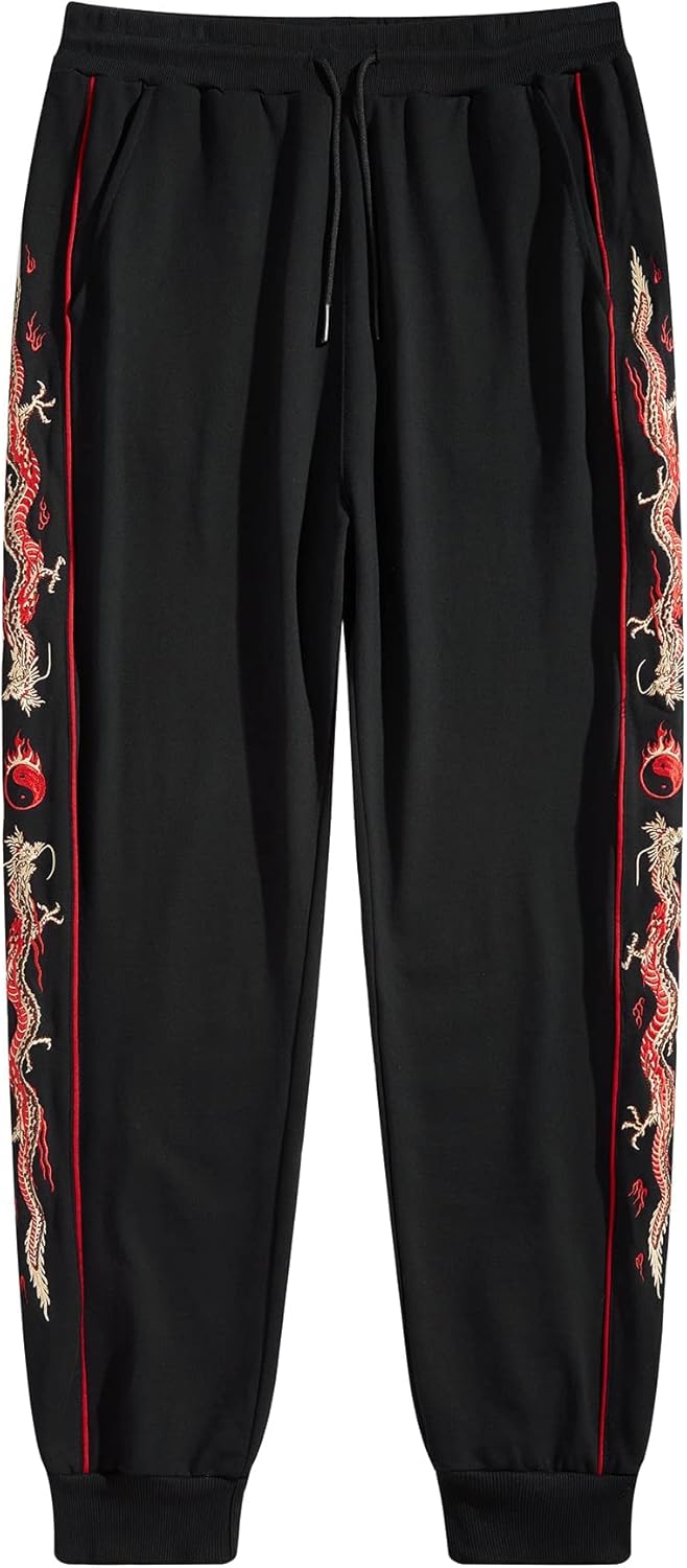 Niepce Inc Men's Japanese Streetwear Jogger Pants for Men - Image 5