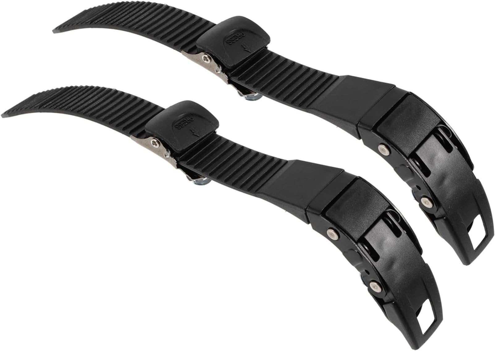 2pcs Roller Skate Replacement Buckle Straps Universal Fixed Fastening Buckles for Inline and Roller Skates Accessories Suitable for Speed and Artistic Skating