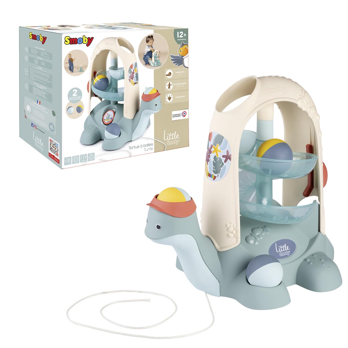 Smoby 7600140310 Little Smoby Żółw
