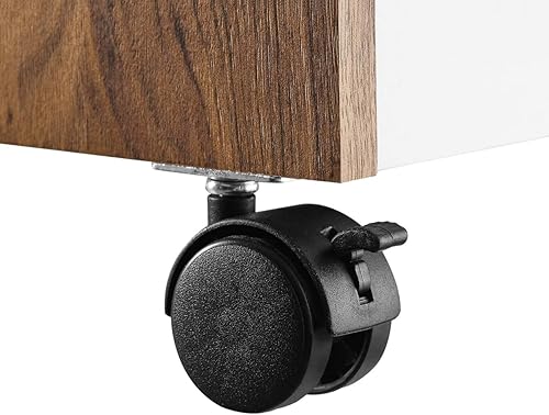 Miniatura 6 de Modway EEI-5705-WAL-WHI - Archivador de madera, color blanco nogal