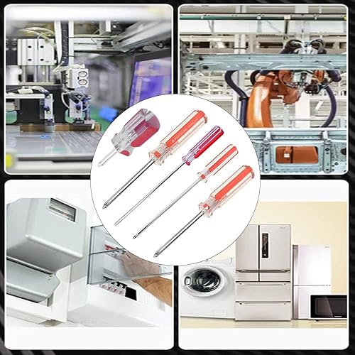 Miniatura 8 de Utoolmart Phillips - Destornillador magnético de punta cruzada de 0.197 in, eje de acero 45 # de 2.953 in, con mango de plástico de 2.953 in, para