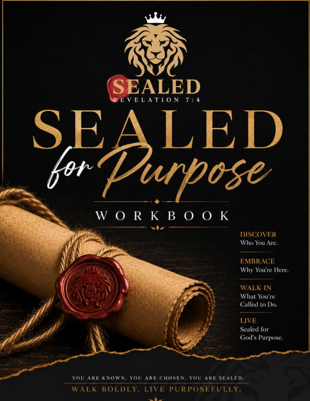SEALED for Purpose: A 12-Week Christian Discipleship Workbook for Discovering Your Identity, Spiritual Gifts, and God-Given Purpose (SEALED Curriculum)
