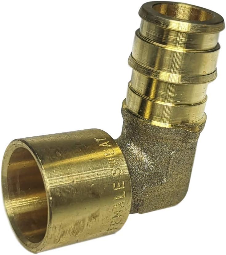 5 Pieces XFITTING 3/4 Pex A Female Sweat Elbow., 3/4 Expansion x 3/4 Female Sweat Elbow