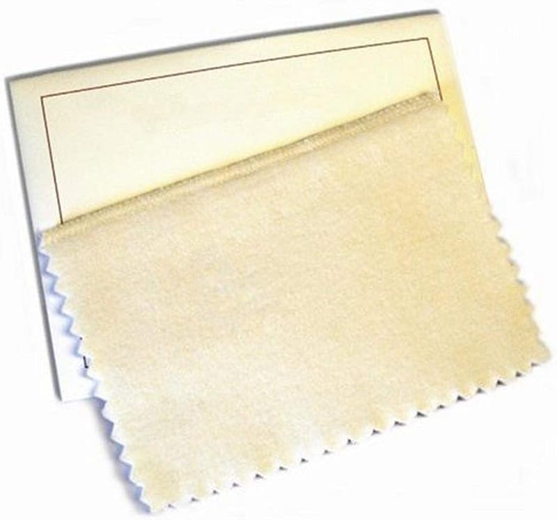 15792 Paño para pulir joyas Lasting Impressions de 6 por 8 pulgadas, color canela