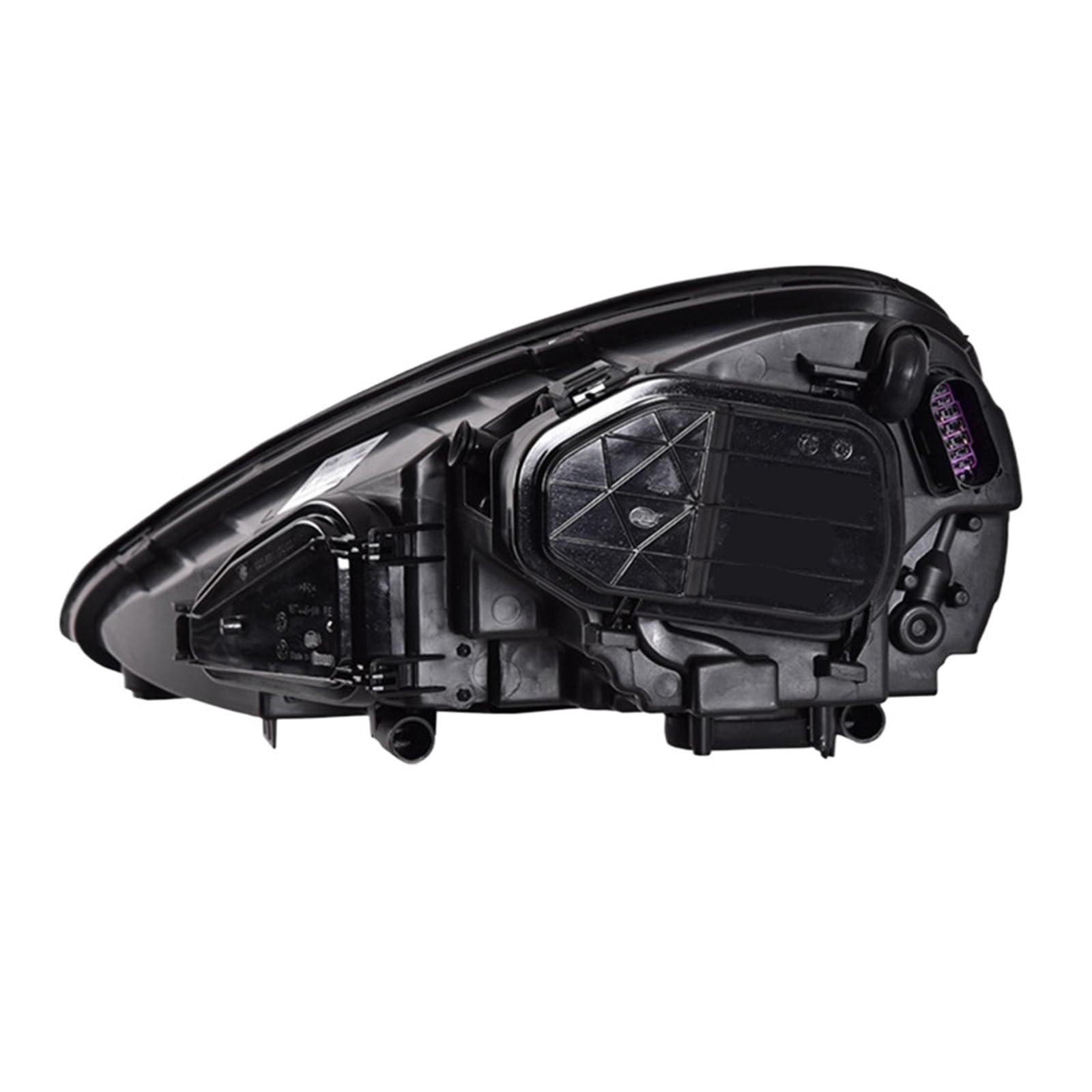2 luci anteriori compatibili con i fari Porsche Cayenne 2011-2018, aggiornamento auto 2021, accessori per fari DRL completi(11-14_ORIGINAL WITH AFS)