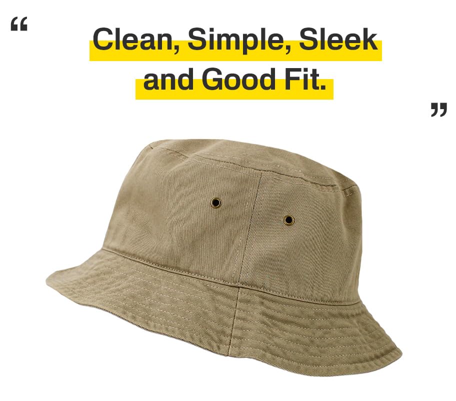Image of KBETHOS 100% Cotton Washed Bucket Hat