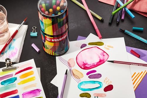 STABILO - Premium-Filzstift - Pen 68 - ARTY - 45er Metalldose