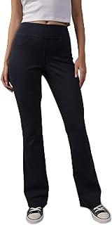 بنطلون نيكست ليفل سهل الارتداء للنساء بقصة بوت مريحة وخصر مرتفع من اميريكان ايجل