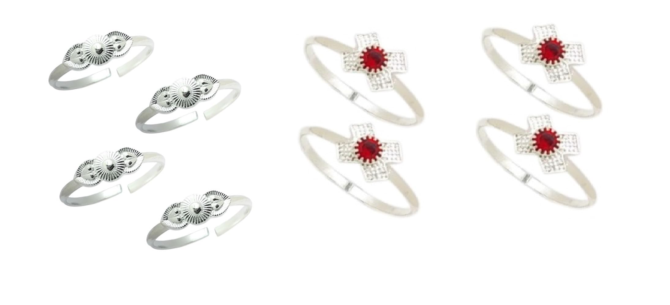 kamada creations Kamada's Designer colorful Toe ring-picture-14