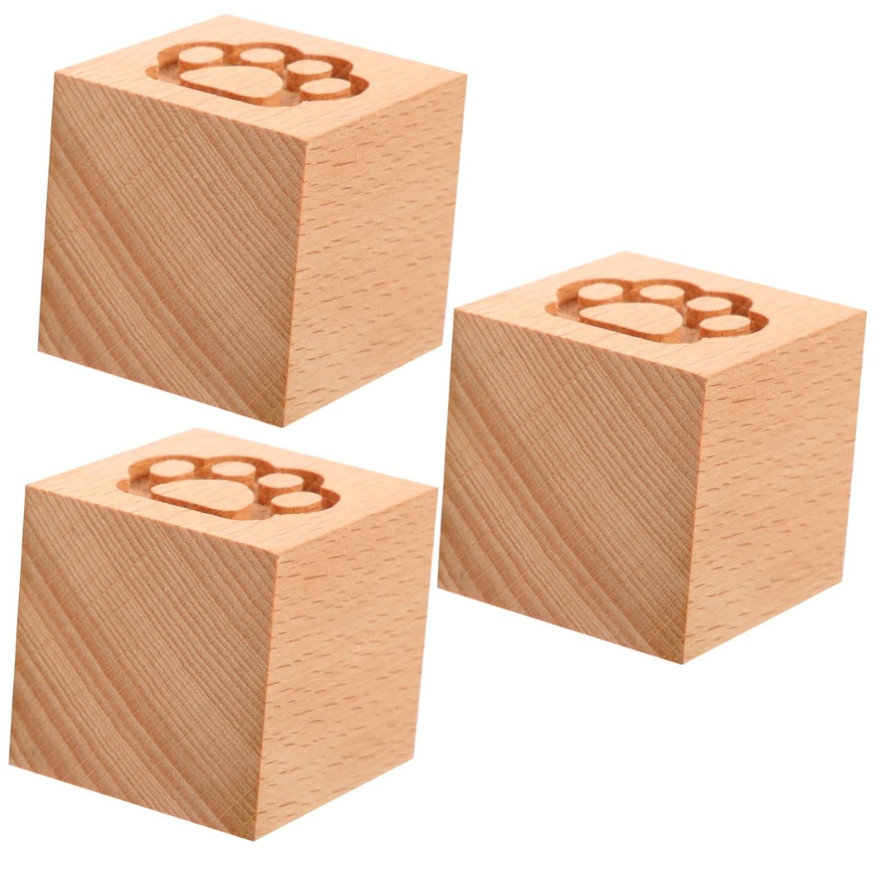 ULTECHNOVO 3piezas Difusor De De Madera De Haya Para Hogar y Oficina Difusor De Aceites Esenciales Para Coche Decoración Natural y Funcional Para Bienestar y Relajación