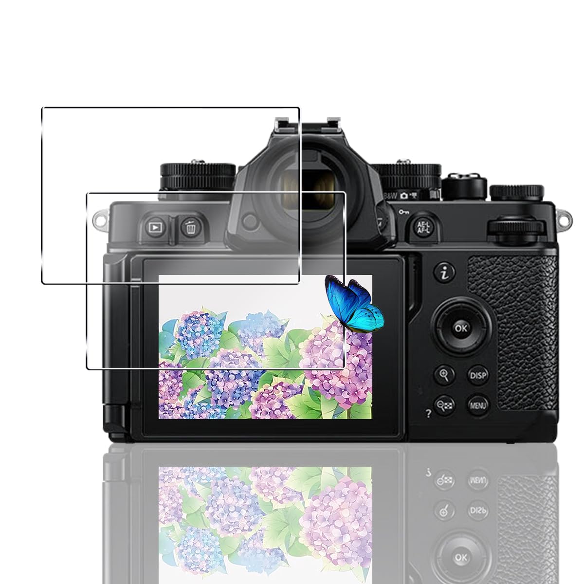 Amazon.co.jp: 【2枚セット】 対応 Nikon Zf / Z8 / Z9 ガラスフィルム