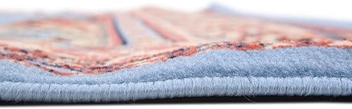 Vista 19 de Unique Loom Reza Collection- Alfombra, Polipropileno, Marrón Marrón/ marfil