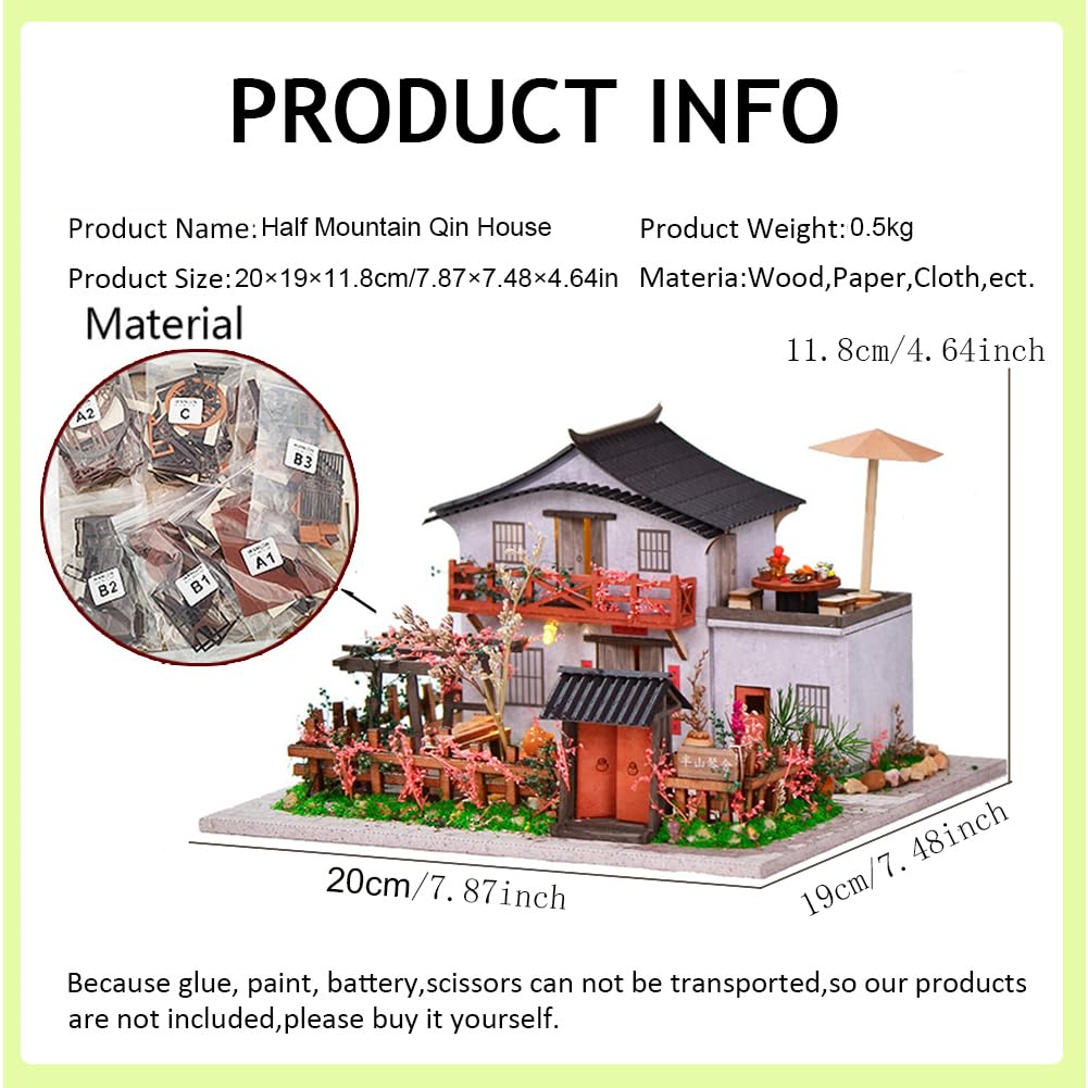 Miniature De Meuble Chinois Antique En Bois Pour Maison De Poupée - Échelle 1:6 - Décoration