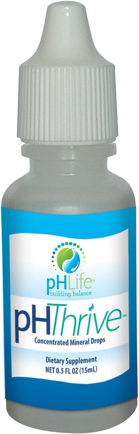 1/2 oz pH Thrive Alkaline Mineral Drops, pH Drops, Alkaline Minerals