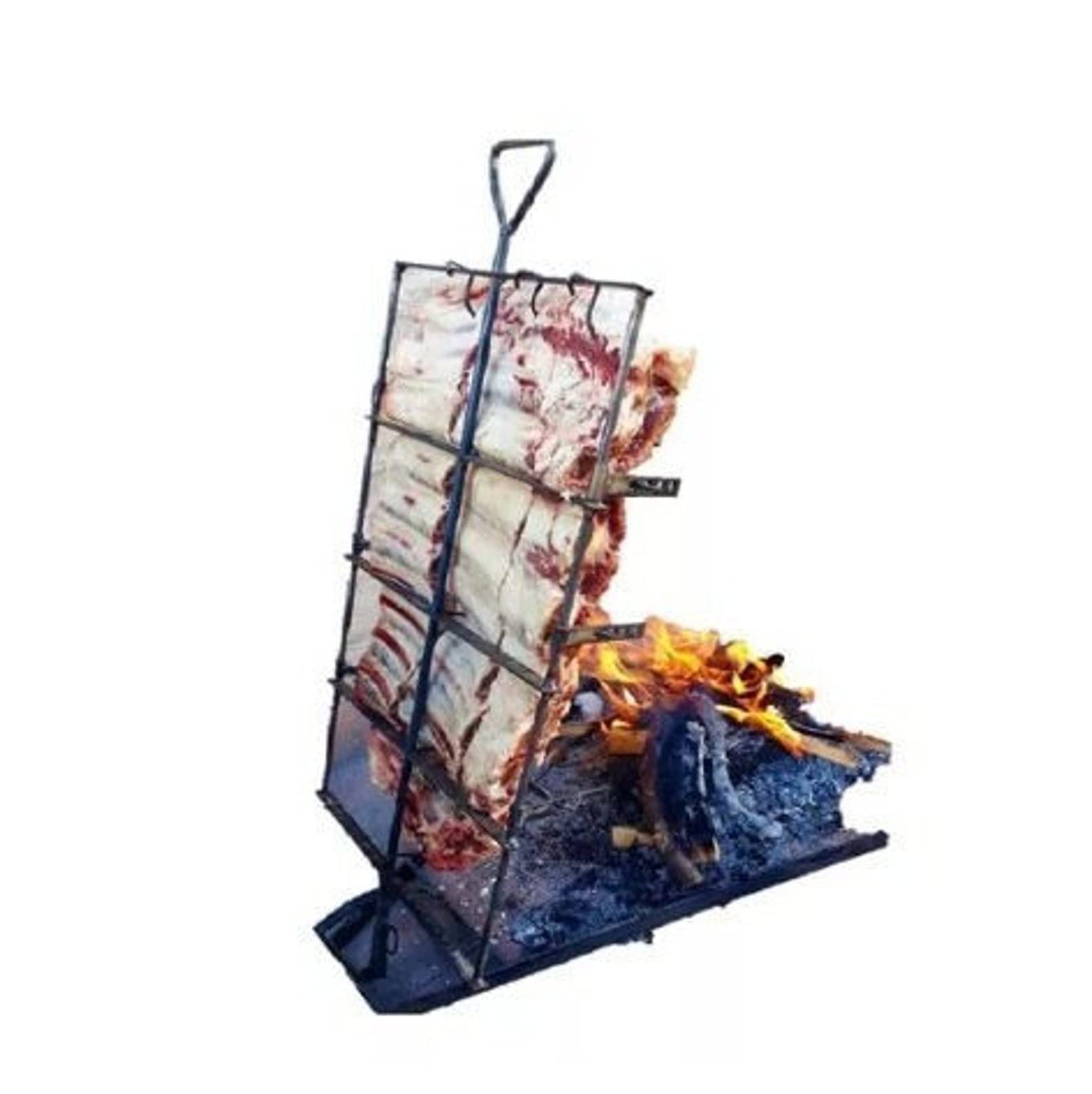 Griglia argentina pesante/parrilla estaca bbq asado asador// - Premium Argentine Grill (76 x 50 cm)