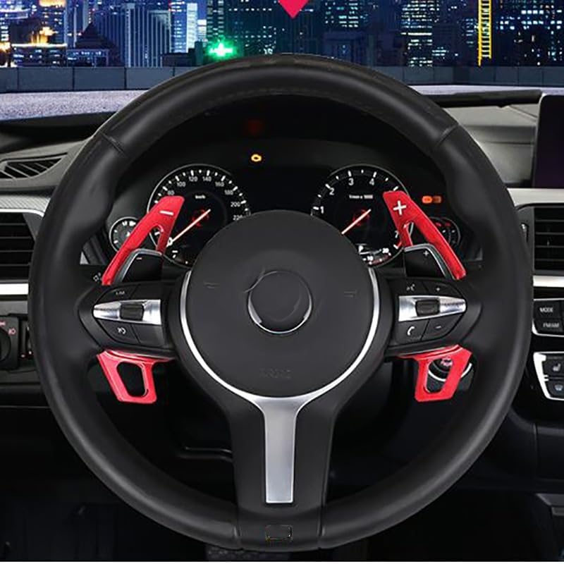 Miniatura 6 de Paletas de cambio de coche para BMW Z4 2013-2017 coche volante cambio paletas extensión pegatinas coche deporte estilo