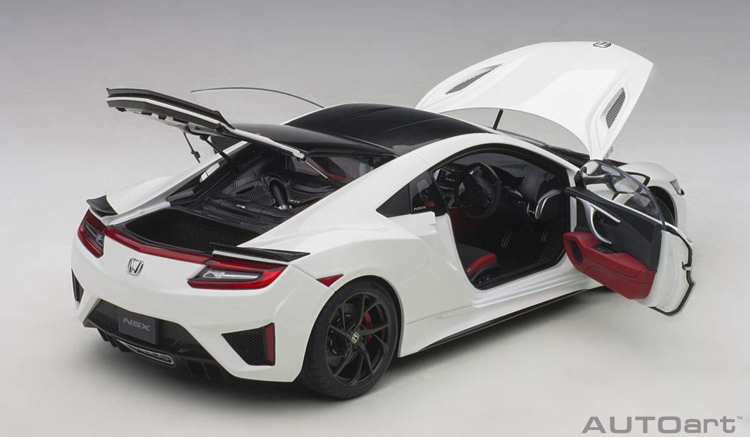 Amazon | AUTOart 1/18 ホンダ NSX NC1 2016 130R ホワイト 完成品