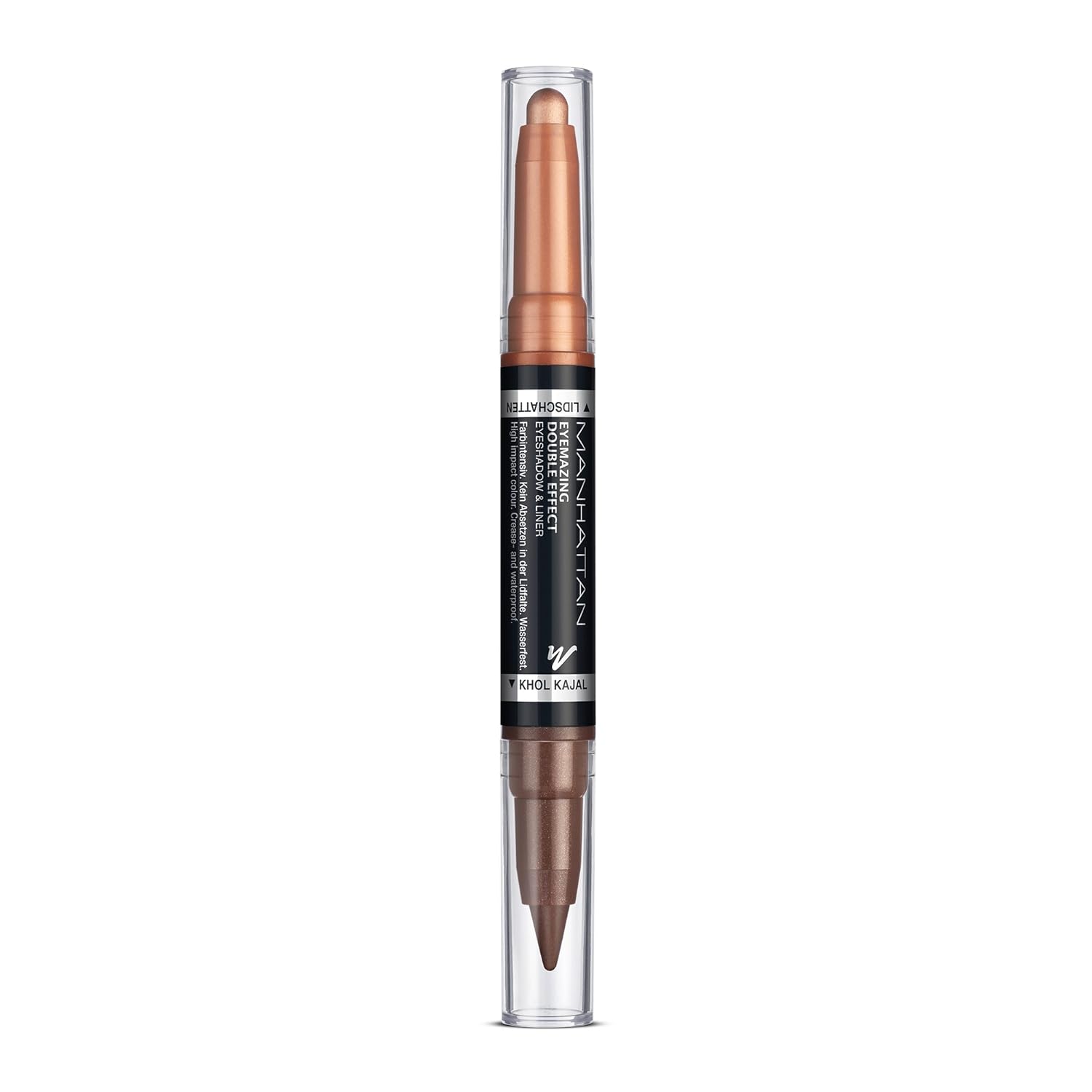 Manhattan Eyemazing Double Effect Eyeshadow & Liner Brauner 2in1