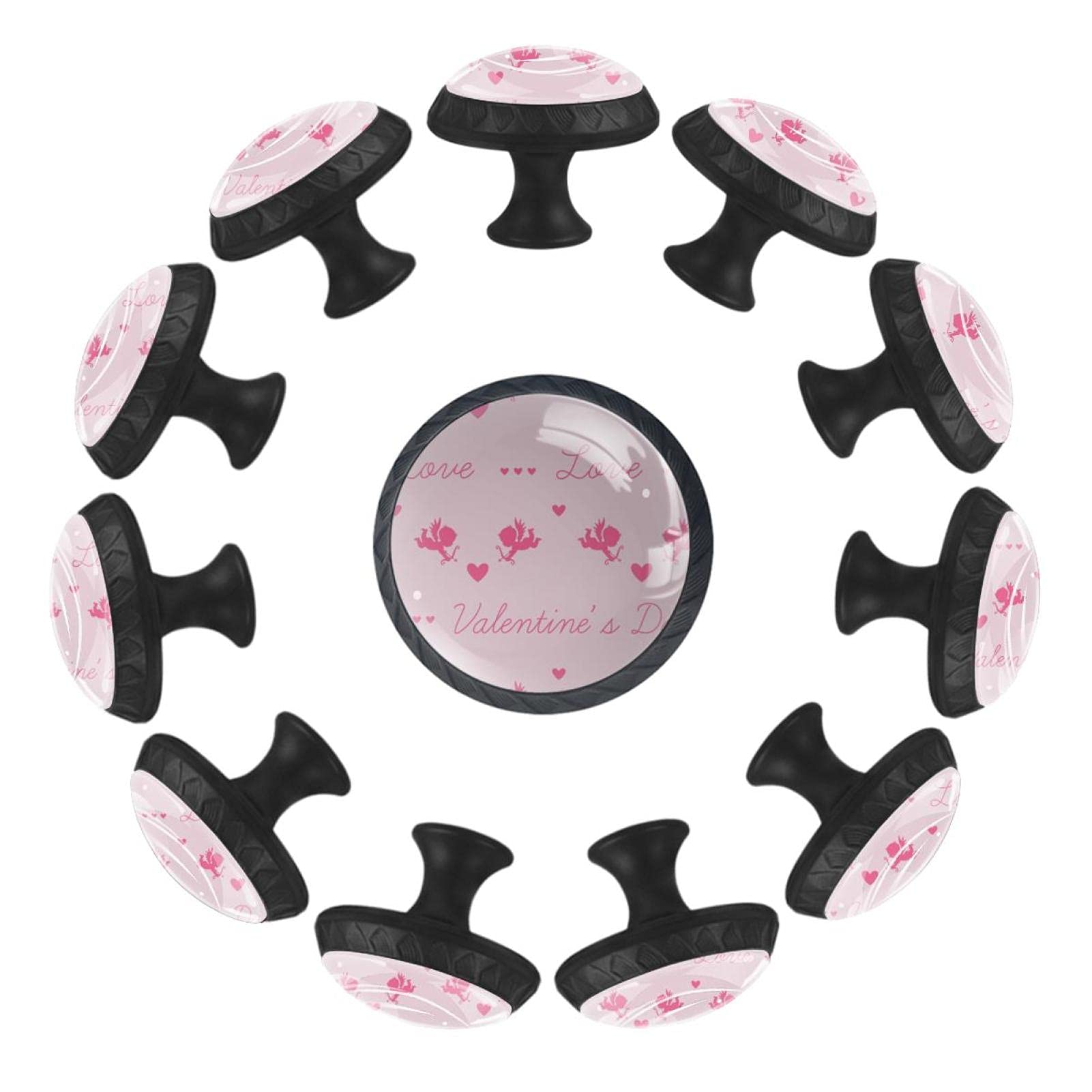 Boutons de tiroir ronds 35 mm pour commode de chambre et meuble de crèche x12