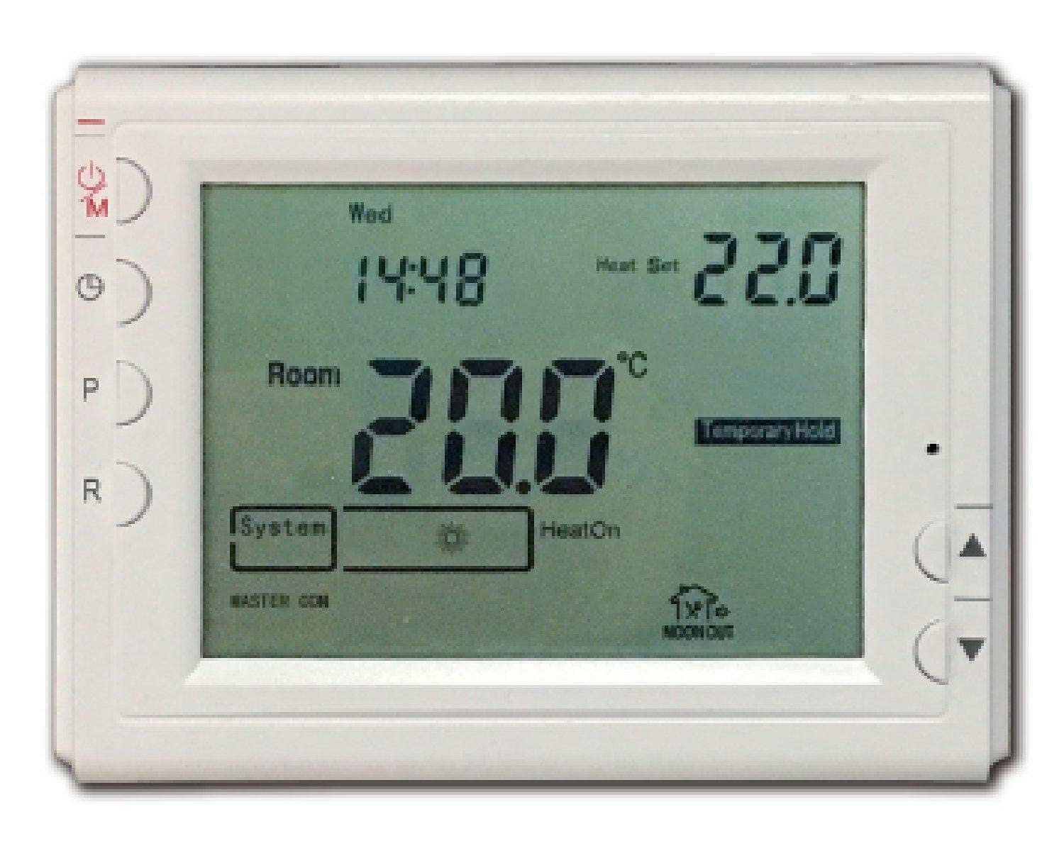 Bravò 93003102 CRONOTERMOSTATO DIGITALE WIFI Cronotermostato Digitale Wifi, Bianco