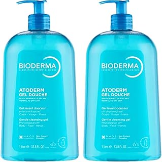 Bioderma - Atoderm - Hydrating Shower Gel - Moisturizing Face and Body Cleanser - Body Wash for Normal to Dry Sensitive Skin