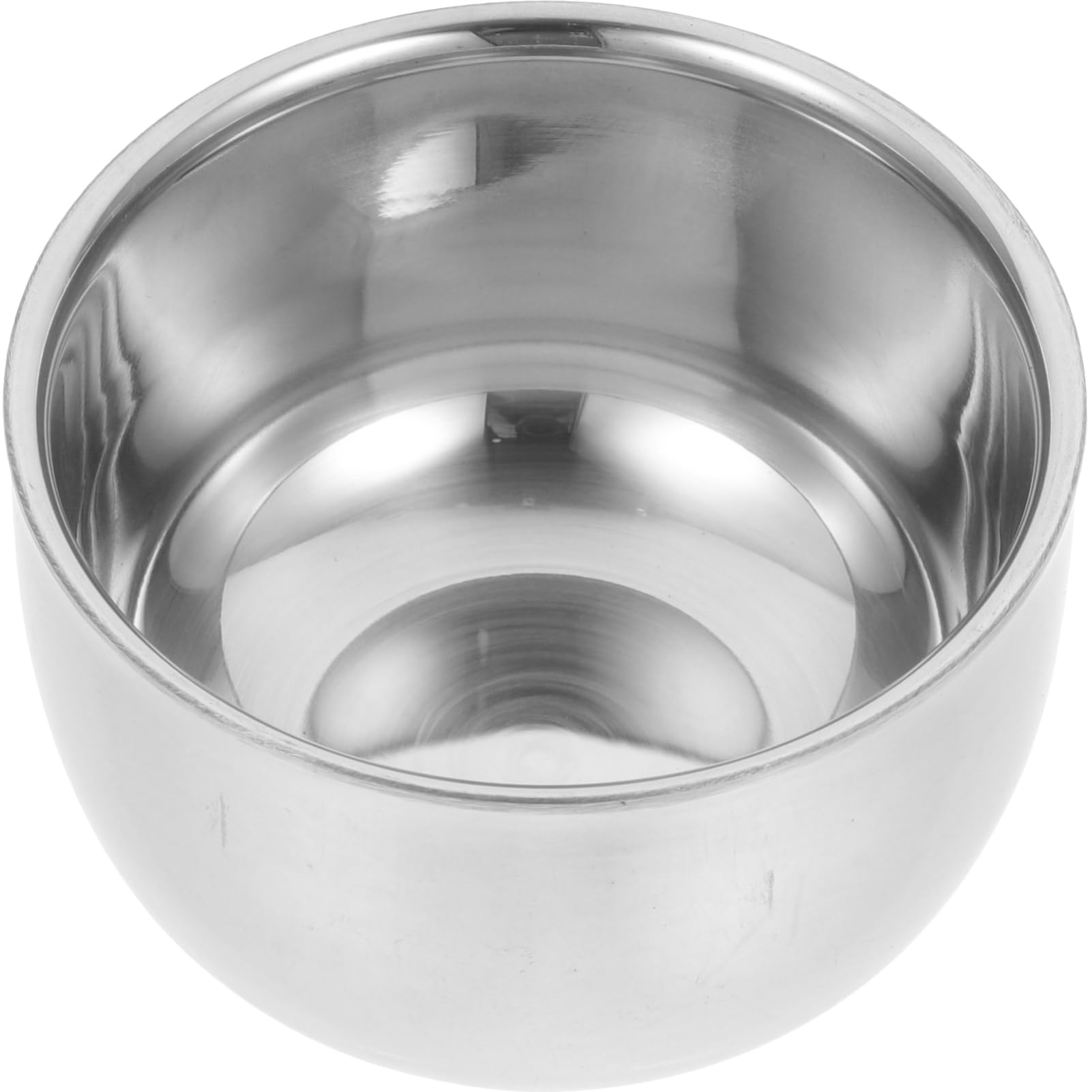 ARTSEWPLY Reusable Aluminum Shaving Mug Durable Shave Bowl for Home Barber Shops Salons Stable Base Design for Comfort Convenience Shaving Accessory for Men