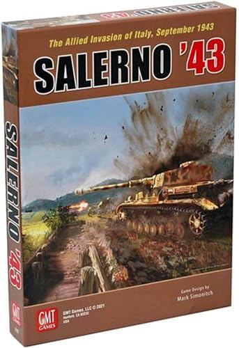 Miniatura 2 de Salerno '43 The Allied Invasion of Italy - Juego de mesa de GMT Games 2+ Players - 120-360 minutos de juego - Juegos para noche de juegos -