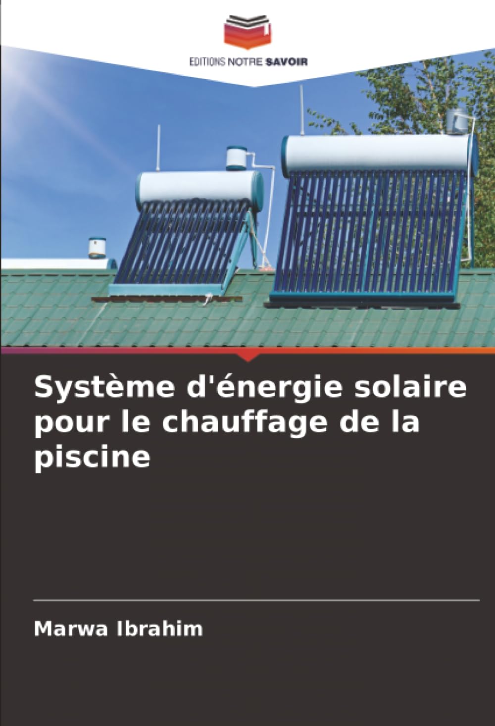 Système d'énergie solaire pour le chauffage de la piscine