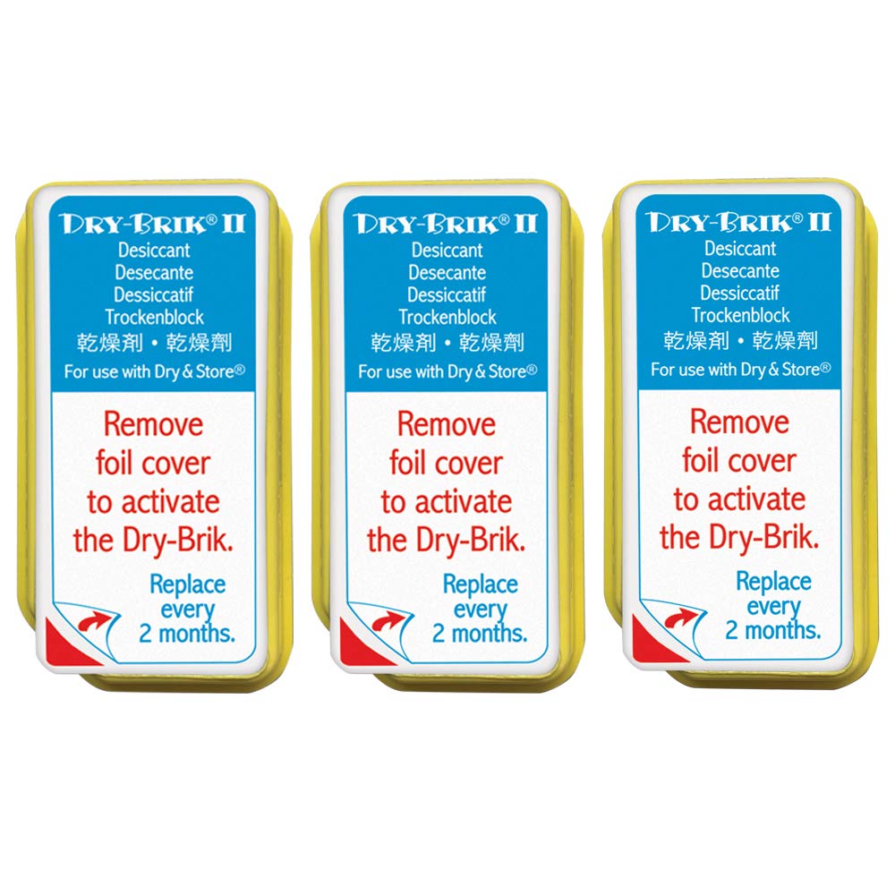 DryBrik® II Desiccant Blocks 3 Blocks (1 Pack of 3 Blocks