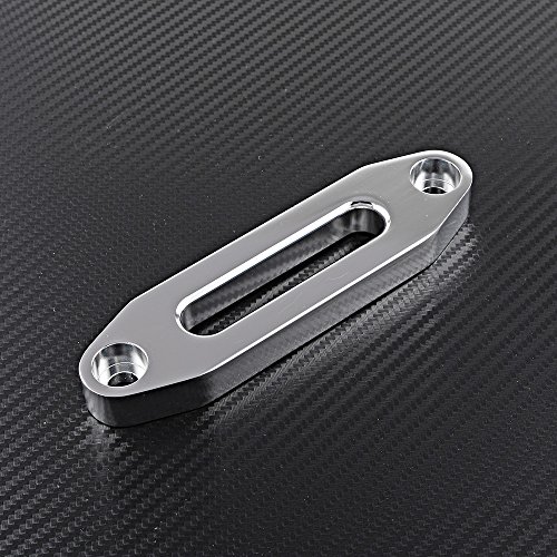 Billet Aluminum Hawse Fairlead Compatible with Synthetic Winch Rope (4.5