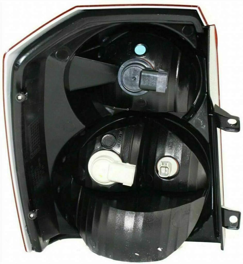 CarLights360 For Dodge Caliber Tail Light Assembly 2008 09 10 11 2012 Passenger Side w/Bulbs DOT Certified For CH2801185 | 5160360AA