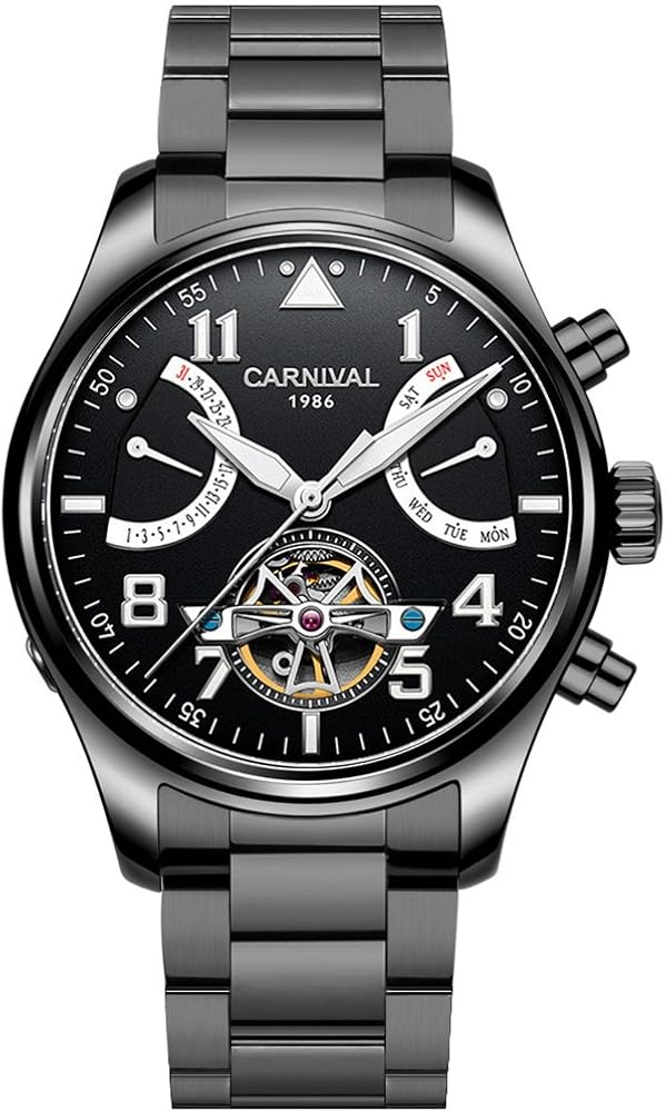 Amazon.com: TEINTOP Carnival Men's Wrist Watch Automatic