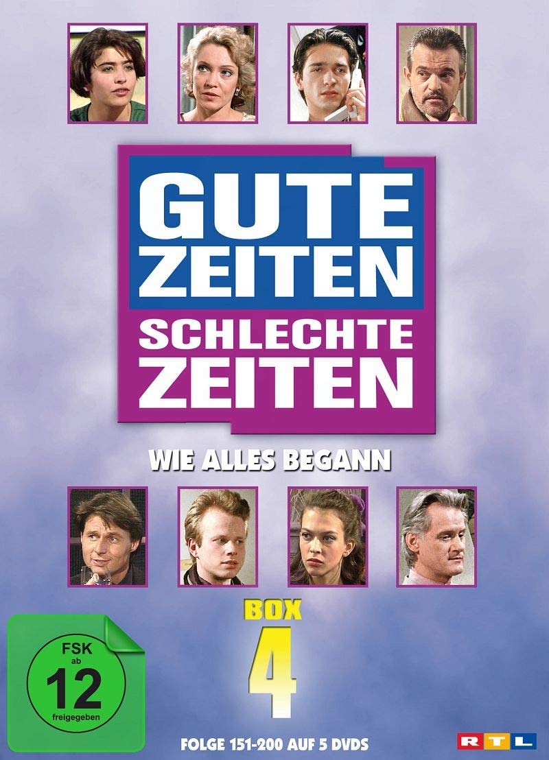 Gute Zeiten-Schlechte Zeiten - Wie alles begann - Box 4 Folgen 151-200