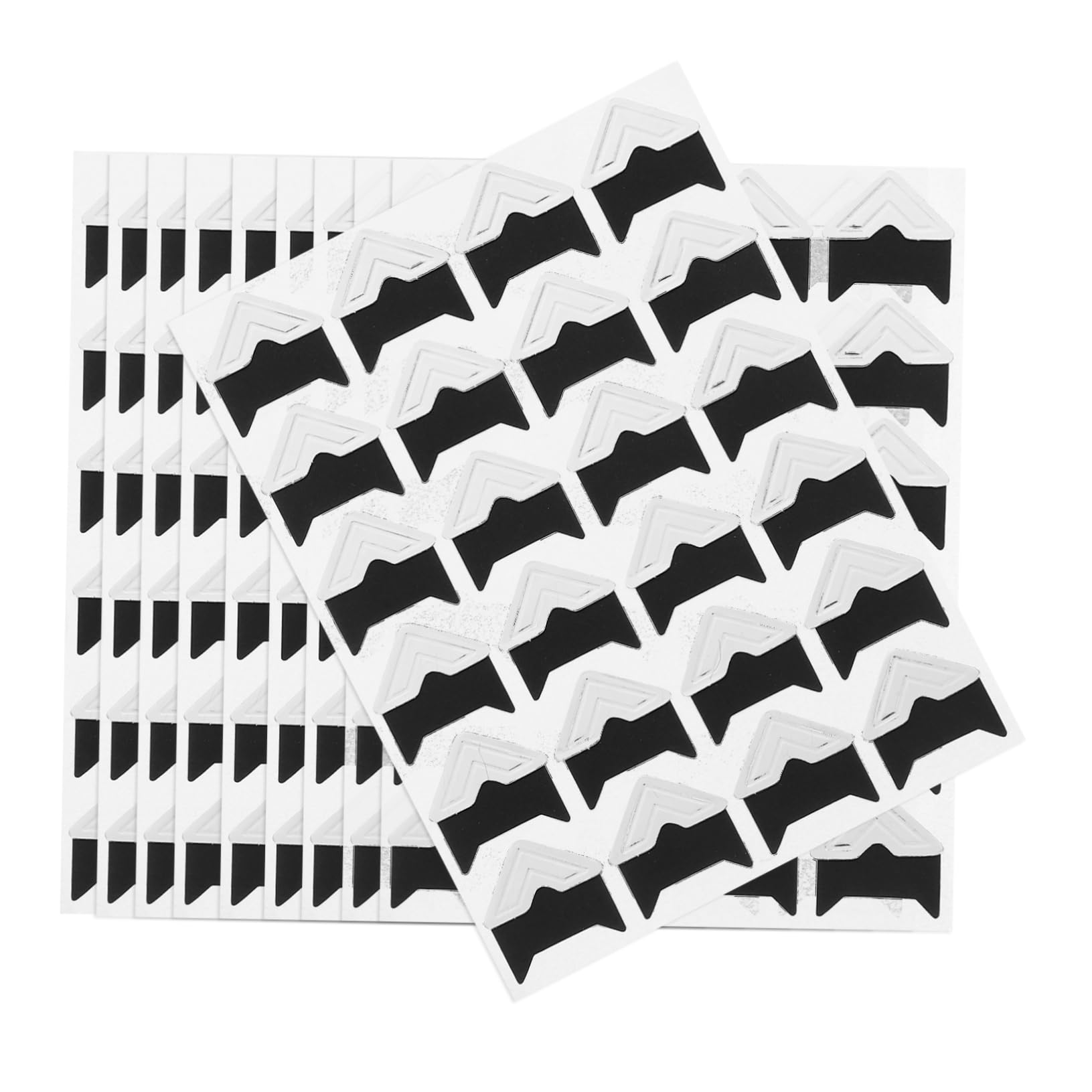 PERSELOSO 10pcs DIY Photo Corners for Scrapbook Easy Peel Stick Adhesive Photo Album Stickers in Multiple Colors