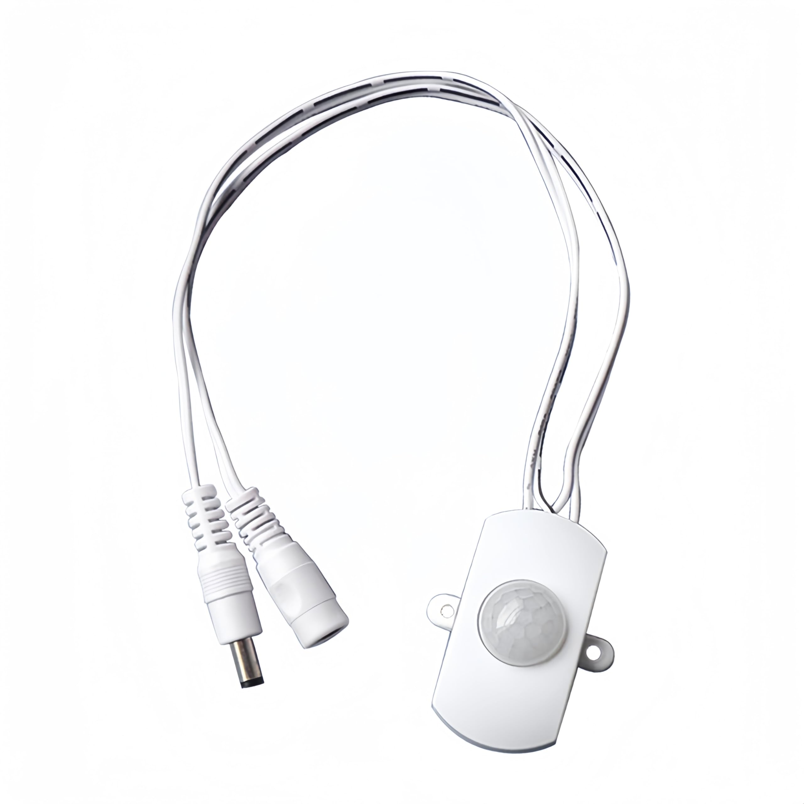 Clearhill 5-24V Motion Sensor Switch with 5521DC Male and Female Connector(White),Automatic Sensor Switch for Indoor DIY LED Lighting,Such as Kitchen,Cloakroom,etc - Image 4