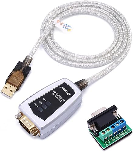 Miniatura 5 de DTECH 4pies usb a RS422RS485Serial Puerto Cable de adaptador convertidor con chip FTDI soporta windows 10 8 7 XP y Mac