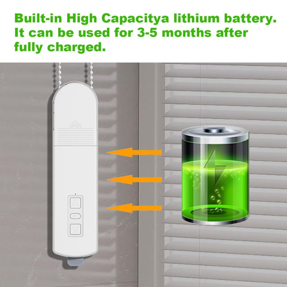 Motore per Tende Elettriche Tuya Zigbee con Pannello Solare, Controllo Vocale, Motore per Tende Automatiche.