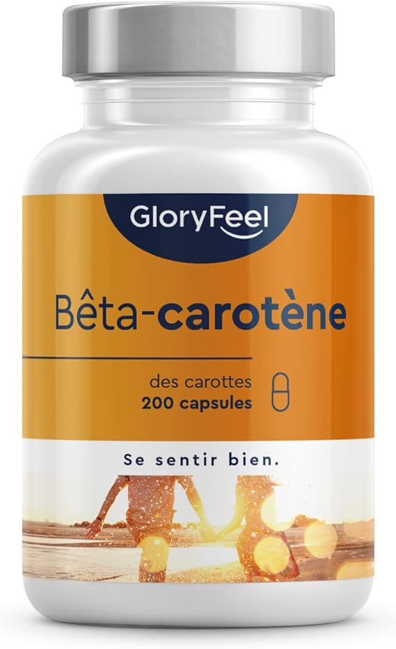 BêtaCarotène Autobronzant Gelule, 200 Capsules, Complement Alimentaire