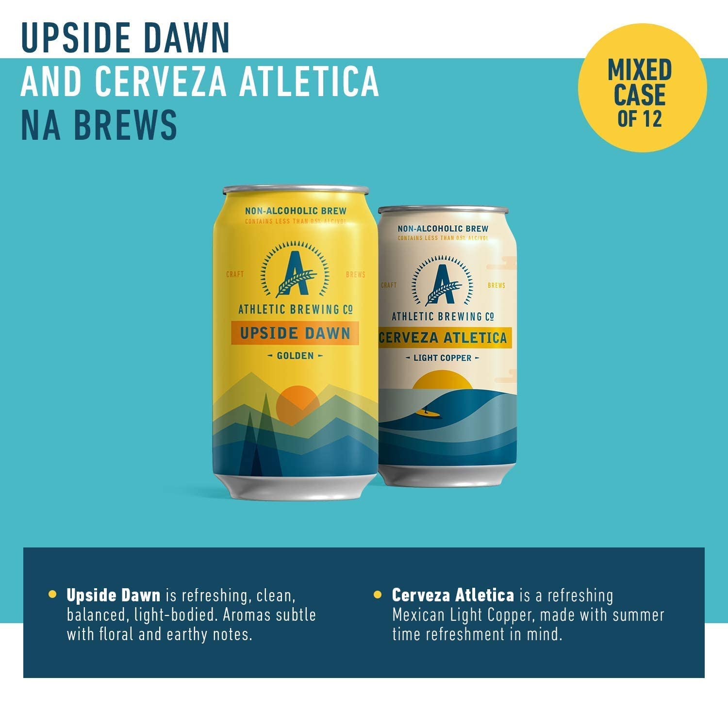 Buy Athletic Brewing Company Craft NonAlcoholic Beer 6Pack Cerveza