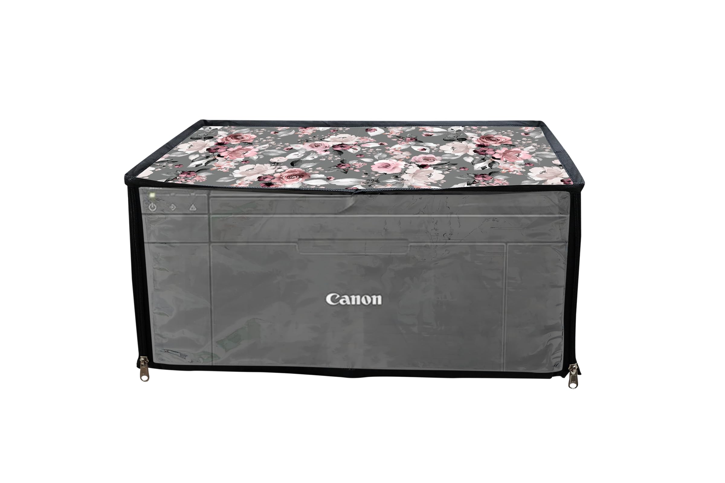 HomeStore-YEP Printer Cover for Canon Pixma E4270 / E4570 All-in-One Ink Efficient Printer with Zipper for Dust Protection Pink FLowers (B0CT4BPWF6) Amazon Price History, Amazon Price Tracker