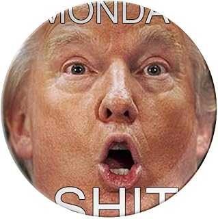 American Great Funny Shit Monday Image Plate Decorative Porcelain Salver Tableware Dinner Dish